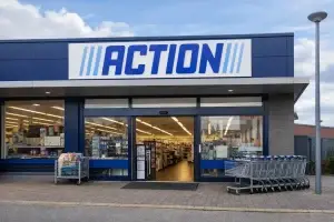 Bedrijven in Den helder Voorkant van Action winkel in Den Helder