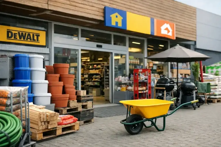 Realistische bouwmarktgevel in Den Helder